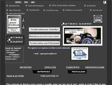 Tablet Screenshot of detective-prive-investigation.com